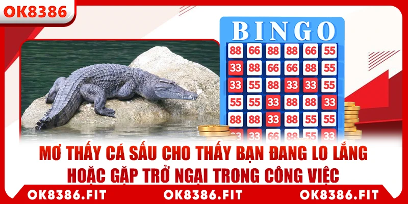 mơ thấy cá sấu